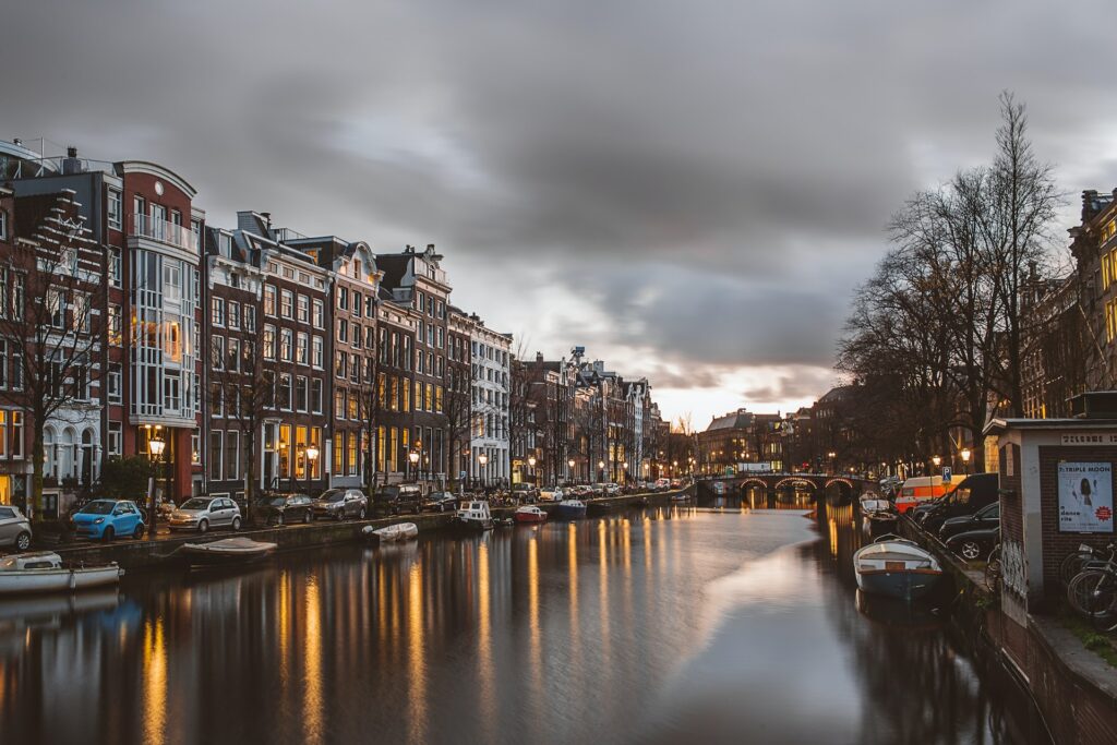 canal in the Netherlands