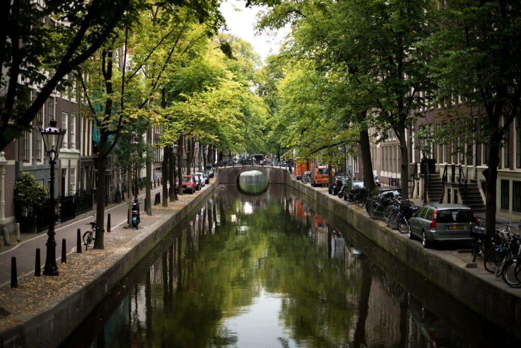 canal in the Netherlands