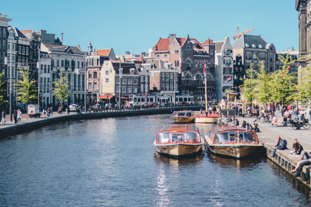 canal in the Netherlands