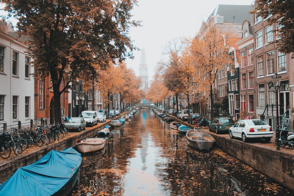 canal in the Netherlands